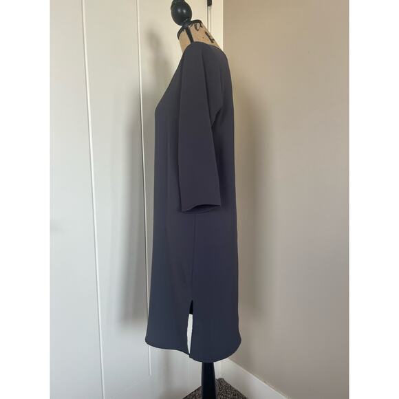 Everly Slate Gray Shift Dress Size M - Picture 2 of 6